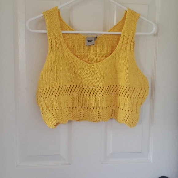 NWOT asos crop top and skirt set - Picture 5 of 7